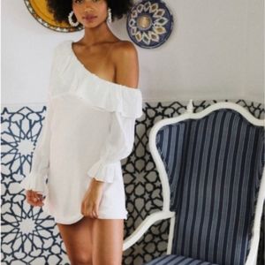 Stone cold fox White Pistol dress size 2